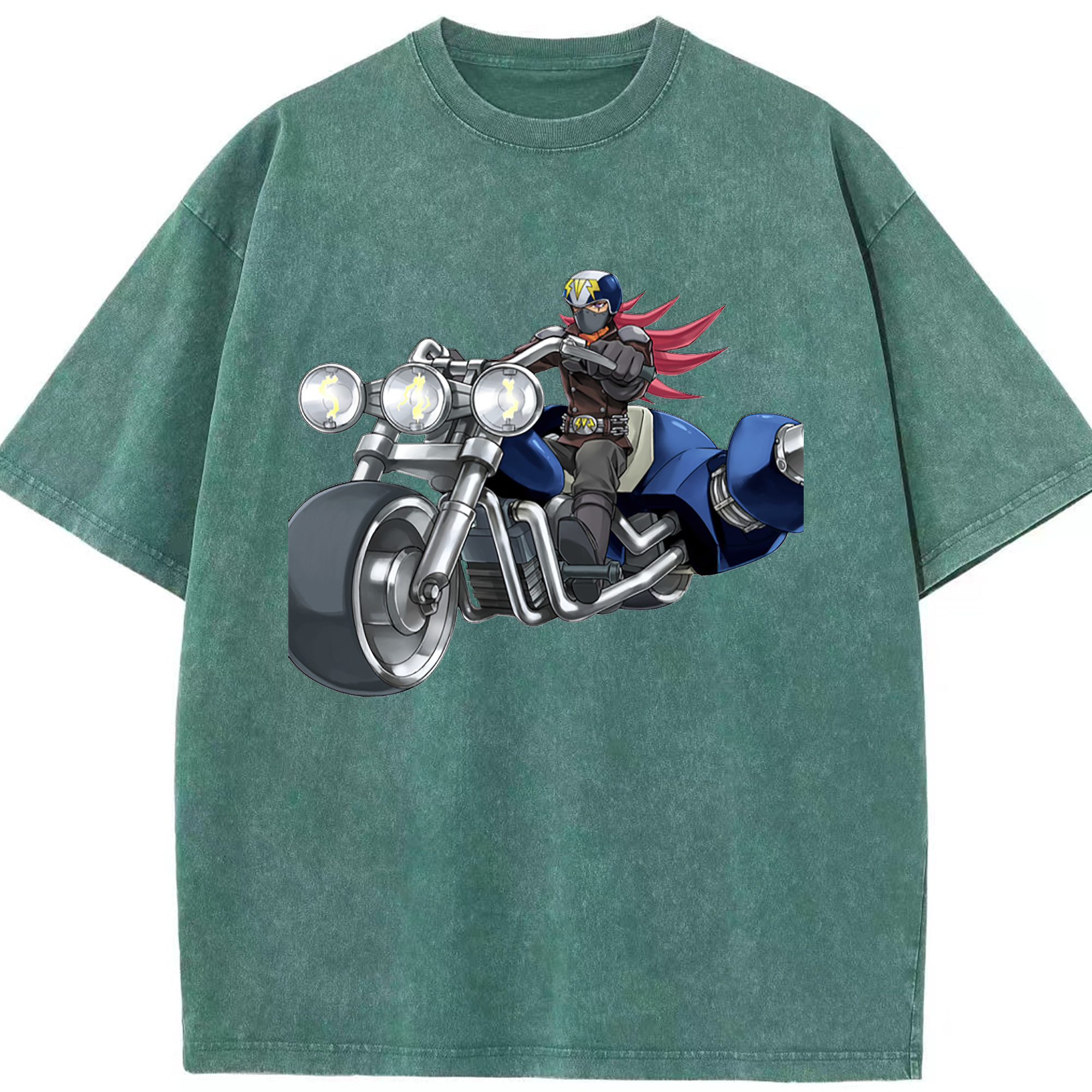 （画像用） 遊☆戯☆王 Yu-Gi-Oh! 綿100% ヴィンテージ風 半袖Tシャツ（フロントプリント）